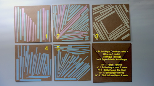 cartes collection kraft 13x13cm